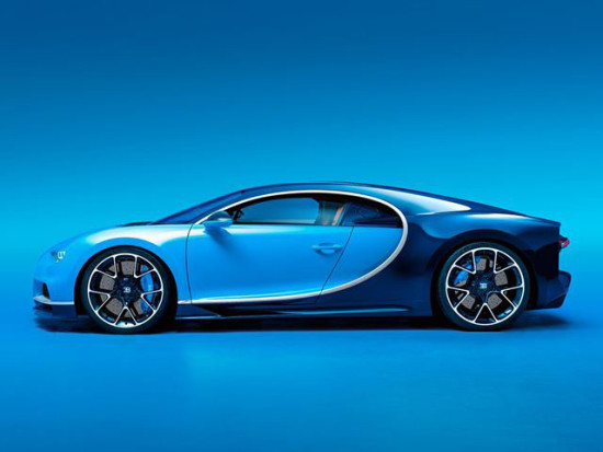 Bugatti's new $2.6-million Chiron hypercar.