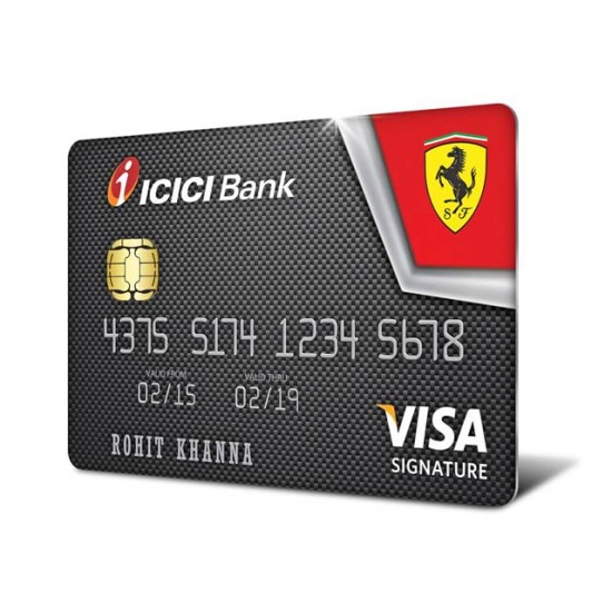 ICICI Bank Launches Ferrari Range of Credit Cards