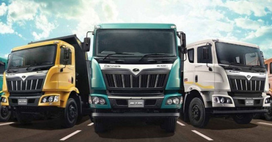 Mahindra Launches new HCV Truck Series 'Blazo'
