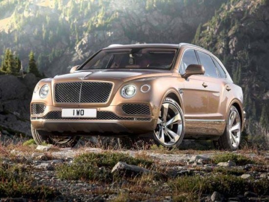 Bentley Bentayga SUV in India on April 21