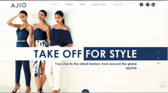 Reliance ventures into online fashion marketplace with AJIO