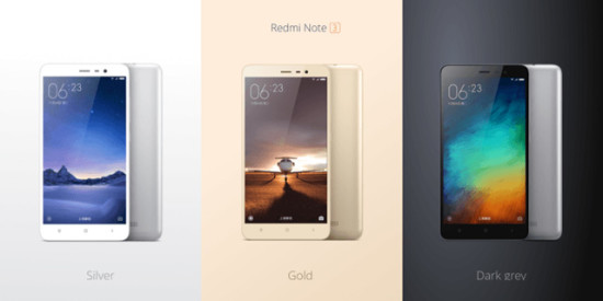 Xiaomi launches Redmi Note 3