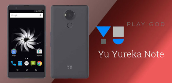 Yu Yureka Note Launched at Rs. 13,499