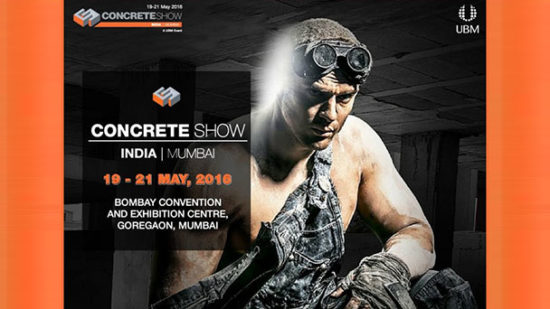Concrete Show India 2016 Reflects a Positive Shift for Infrastructure Industry