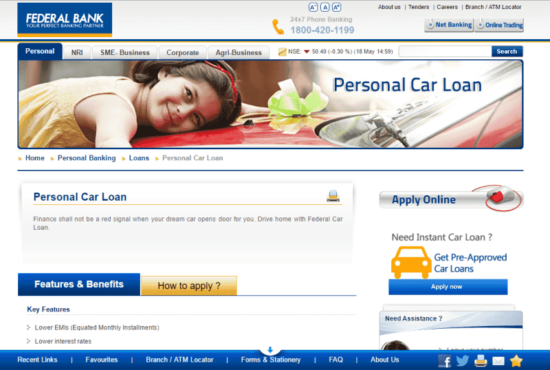Federal Bank Launches BYOM Car Loan