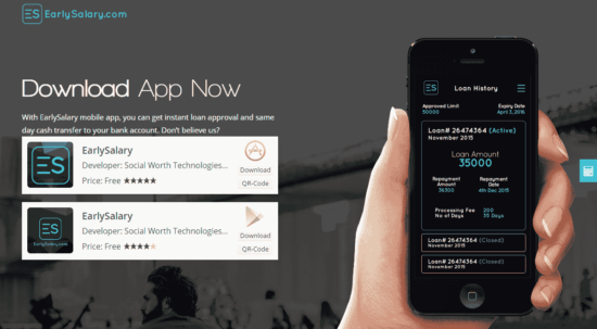 Instant Cash on Your iPhone with EarlySalary.com