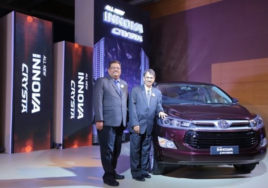 Toyota Showcases The All New Innova Crysta