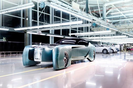 Rolls-Royce Vision Next 100 - A Grand Vision of the Future of Luxury Mobility