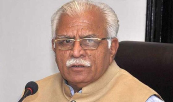 Haryana Chief Minister Manohar Lal Khattar