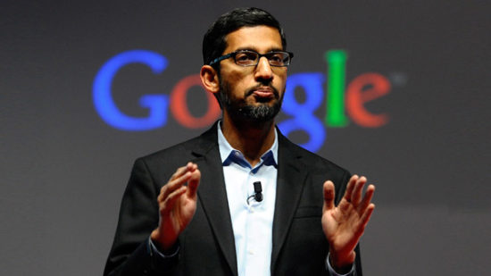 Google yet to build smartphones on its own: Sundar Pichai