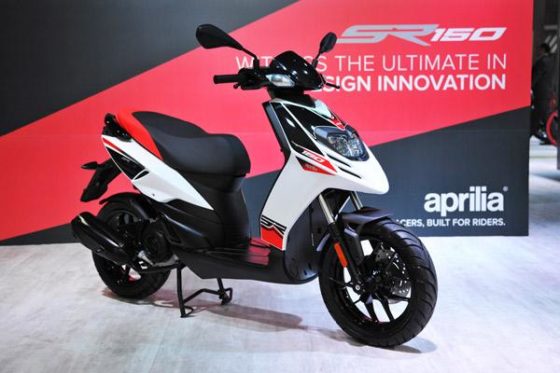 Aprilia SR 150 Launched in India at INR 65,000