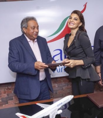 Jacqueline Fernandez is SriLankan Airlines’ new brand ambassador