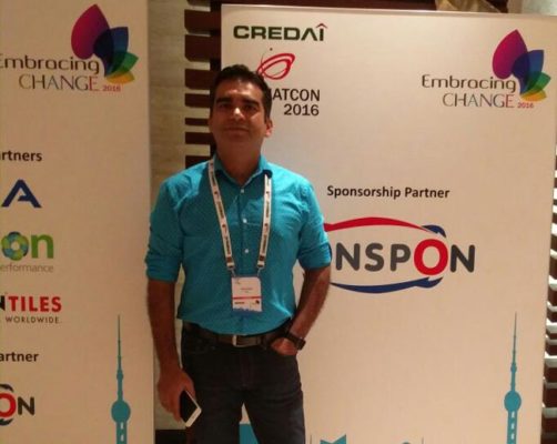 HItesh Gossain, CEO - OnSpon.com. He is an MBA from the prestigious IIM-Ahmedabad. 