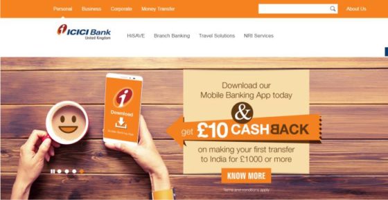 CICI Bank UK PLC is a wholly owned subsidiary of ICICI Bank Ltd. (NYSE:IBN). It has a comprehensive online and branch presence in the United Kingdom and provides banking services in Europe through two branches in Germany and Belgium. www.icicibank.co.uk