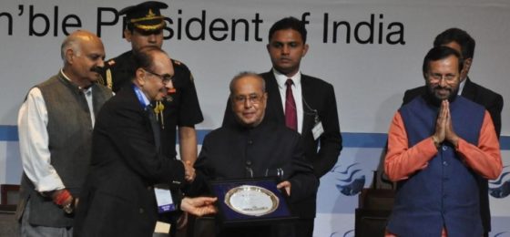 President Pranab Mukherjee at ISB Mohali