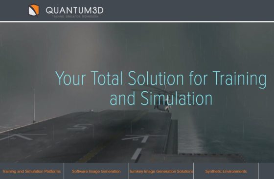 Quantum3D, Inc. is a leading developer and provider of simulation and training products as well as the technology that drives them. Quantum3D delivers key components for use in a wide range of training markets — flight simulation; land and other vehicle training; synthetic environments and construction tools; sensor simulation; maintenance training, and a variety of augmented-reality applications. www.quantum3d.com