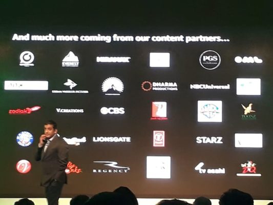 Nitesh Kriplani, Director & Country Head (Amazon Prime Video India) at the launch of Amazon Prime Video