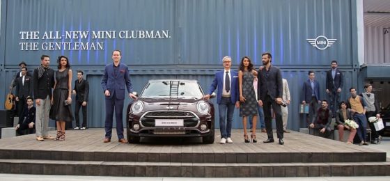  Mr. Frank Schloeder, President (act), BMW Group India and Fashion Designer Ravi Bajaj with the all-new MINI Clubman