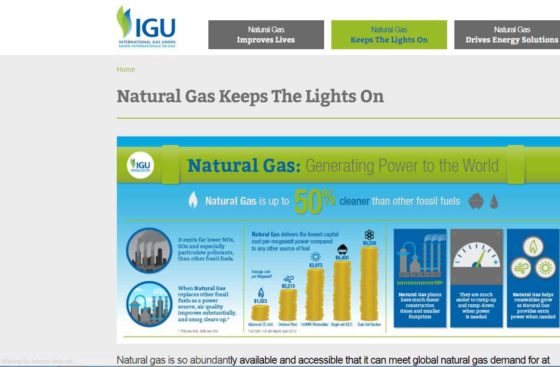 The International Gas Union (IGU) was founded in 1931 and is a worldwide non-profit organisation aimed at promoting the political, technical and economic progress of the gas industry. The Union has more than 150 members worldwide on all continents, representing approximately 97% of the world gas market. The members of the IGU are national associations and corporations within the gas industry worldwide. The IGU organises the World Gas Conference (WGC) every three years, with the forthcoming WGC taking place in Washington, D.C., United States, in June 2018. The IGU's working organisation covers all aspects of the gas industry from exploration and production, storage, LNG, distribution and natural gas utilisation in all market segments. www.igu.org.