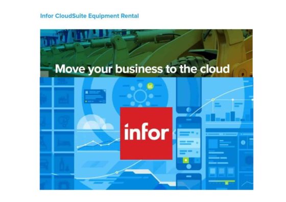 Infor builds business software for specific industries in the cloud. With 15,000 employees and over 90,000 customers in more than 200 countries and territories, Infor software is designed for progress. |  www.infor.com.
