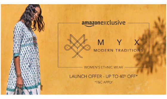 Amazon India launches in-house private fashion brand, Myx