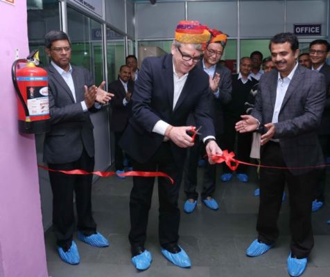 Alberto Slikta, Managing Director, Specialty Coatings, AkzoNobel inaugurates a first-of-its-kind Specialty Coatings facility in Noida, Uttar Pradesh