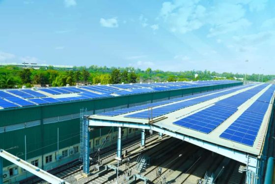 Azure Power Rooftop Solar Power Plant at Delhi Metro Rail Corporation. http://www.azurepower.com/
