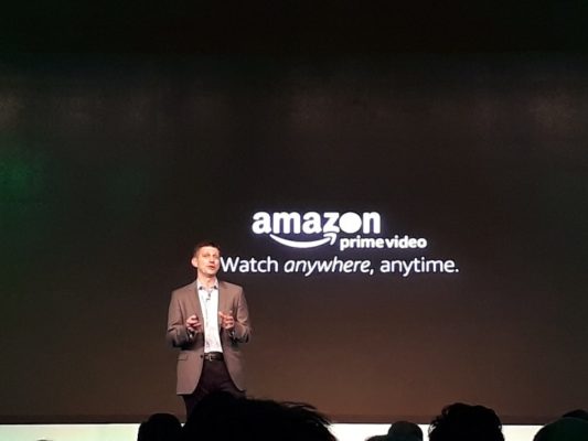 Tim Leslie – VP (Amazon Video, International) at the launch of Amazon Prime Video in Mumbai on December 14, 2016