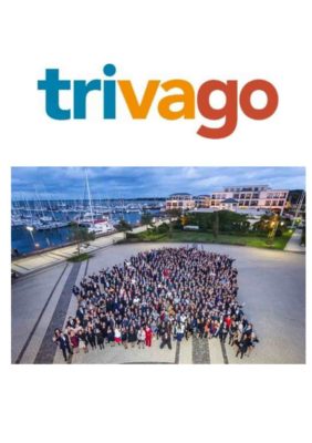 Founded in 2005 and headquartered in Dusseldorf, Germany, trivago is a global hotel search platform focused on reshaping the way travelers search for and compare hotels. trivago's mission is to "be the traveler's first and independent source of information for finding the ideal hotel at the lowest rate." As of September 30, 2016, trivago's global hotel search platform offered access to approximately 1.3 million hotels in over 190 countries.  trivago's platform can be accessed globally via 55 localized websites and apps in 33 languages. www.trivago.in