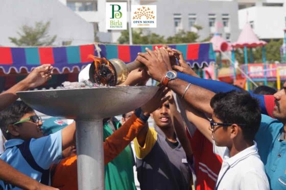 Birla School inaugurates their second annual Interschool Sports Festival - Muddy Soles. http://openminds-hyderabad.com/