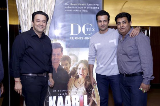 Hrithik Roshan Celebrates ‘Kaabil’ with Dicitex Furnishings