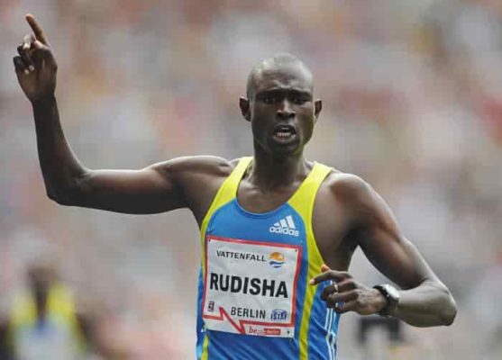Double Olympic 800m Champion David Rudisha. He is the 2012 and 2016 Olympic champion, World champion and world record holder in the 800 metres.