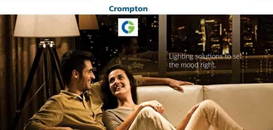 Crompton Greaves Consumer Electricals Ltd. is India’s market leader in fans, number one player in residential pumps and has leading market positions in its other product categories. The company manufactures and markets a wide spectrum of consumer products, ranging from fans, lamps and luminaires, to pumps and household appliances such as water heaters, Kitchen appliances etc.  Crompton has a strong dealer base across the country and a wide service network that offers robust after sales service to its consumers. http://www.crompton.co.in