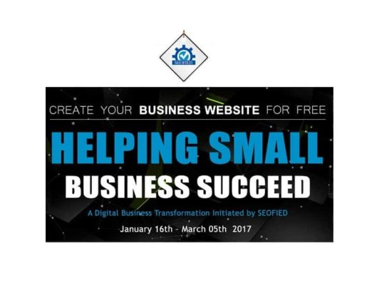SEOFIED provides a host of free services for small businesses and startups that do not have any website yet, including free domain, hosting, website, SEO, technical support, social media presence etc. In short, everything you need to get onto the digital world. https://www.seofied.com/website-campaign