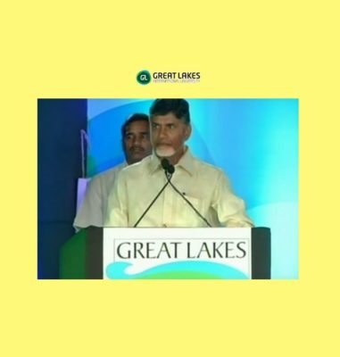 Great Lakes International University, was launched recently by CM of Andhra Pradesh, Shri Chandrababu Naidu