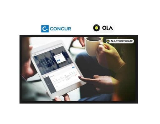 Ola Corporate now available at Concur app centre