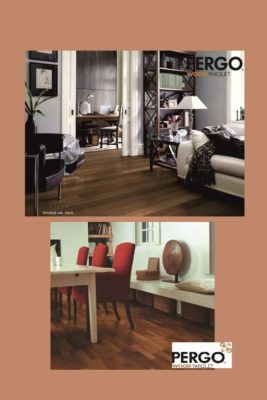 Pergo’s wood parquet collection, leaves a lasting impression. www.pergo.co.in