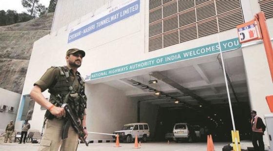 Jammu-Srinagar Chenani-Nasri tunnel