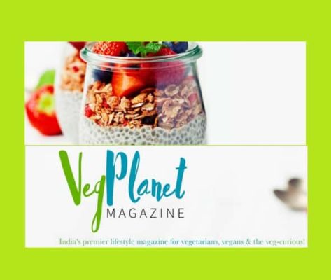 VegPlanet Magazine is a quarterly lifestyle magazine that showcases the best and latest in news, health, fashion, food, travel, interviews, activism, and vegetarian/vegan products. Available in both print and as an e-magazine. Our Facebook, Twitter and Instagram feeds also bring you the hip and hottest news and events and the must-try products of the season. http://www.vegplanet.in