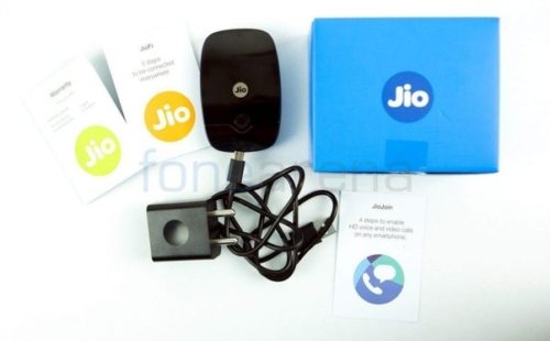 100% cashback on JioFi, free 4G data