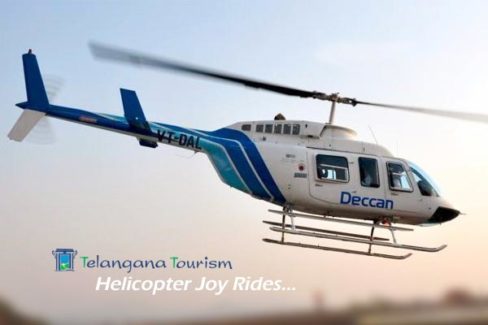 Tourism Department Revives Helicopter Ride of Hyderabad City