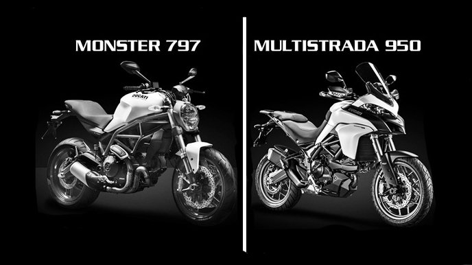 Ducati Monster 797 and Multistrada 950 Launched