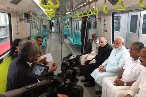 PM Modi inaugurates Kochi Metro