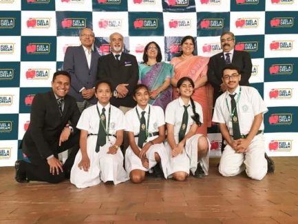 L-R Sundar Ram Shetty, Harish Anand, Priti Soota, Anupama Ramachandra, Dr. Srikanth L-RRanganath Thota, Kavya, Anikya, Gowri, Pranaay