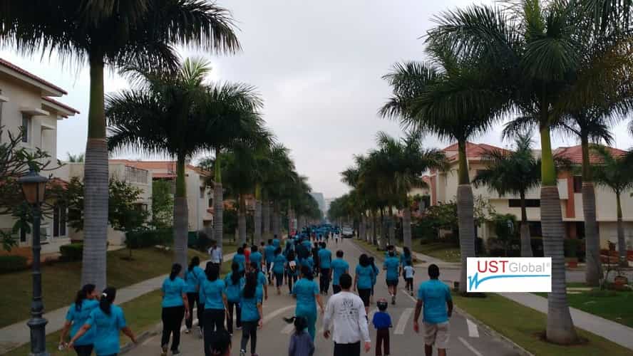 UST Global has partnered with Adarsh Palm Retreat (APR) Charitable Trust for its annual APR Marathon 2017. Held on December 3, the event has raised Rs. 50 lakh.