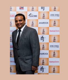 Ajay Nahar, Partner - Nahar Group, Chairman & MD - Nahar Projects at the 3rd Estrade Conclave and Awards 2017 in Singapore