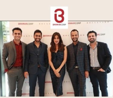 Chitrangada Singh and the BramhaCorp Group of Directors at the launch of BramhaCorp Boulevard