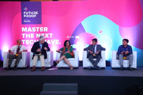 Panelists at the FutureProof conclave powered by Facilio